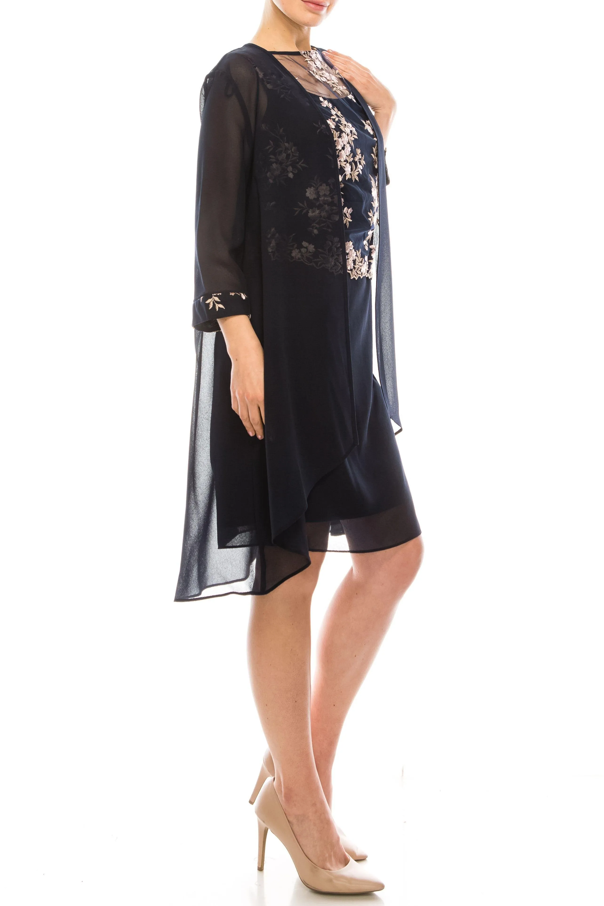 Le Bos short jacket dress for mother of the bride 28062 - Google SEO friendly.