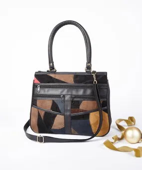 Leather Patchwork Bag