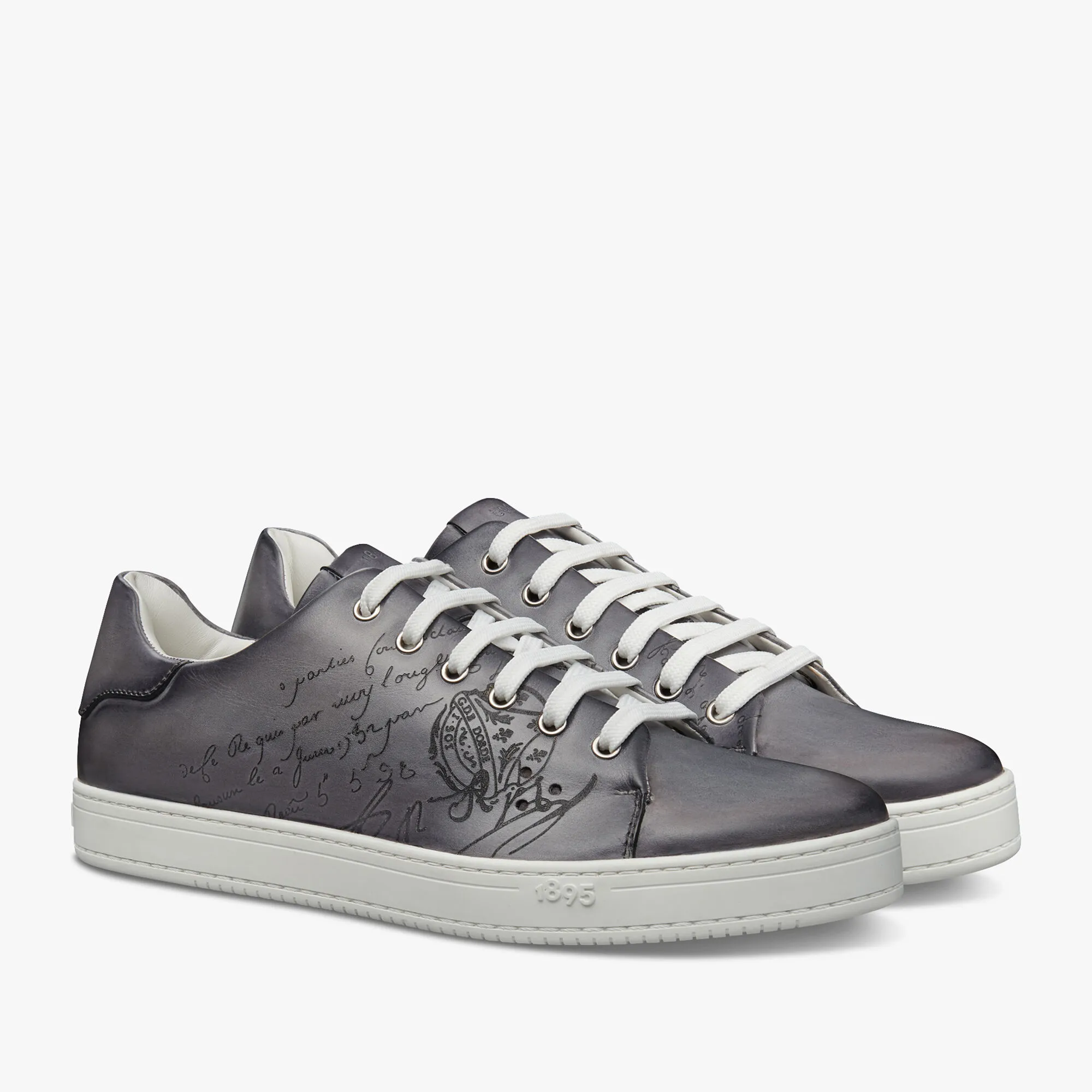 Leather Sneaker Playtime Scritto