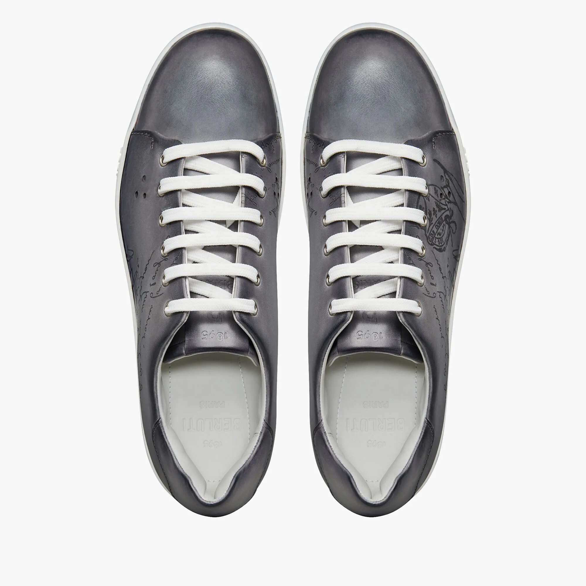 Leather Sneaker Playtime Scritto