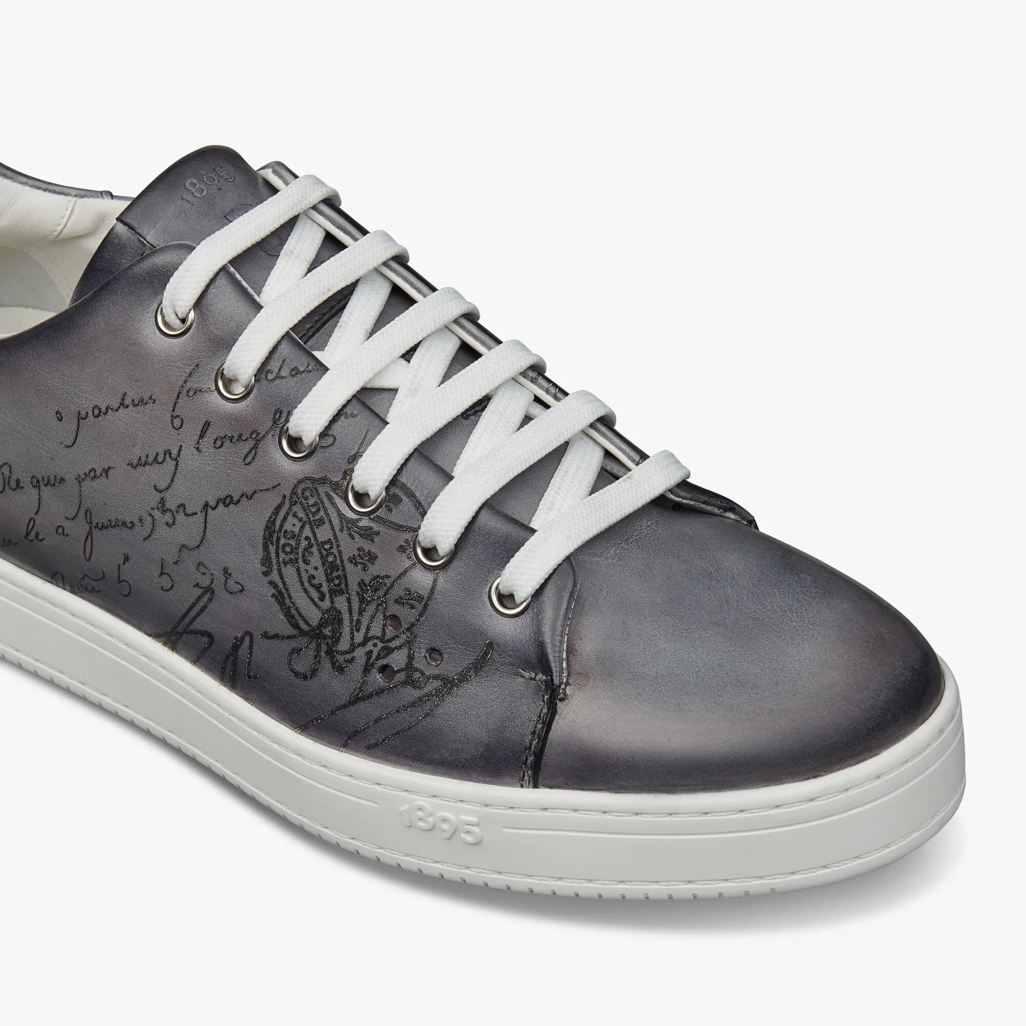 Leather Sneaker Playtime Scritto