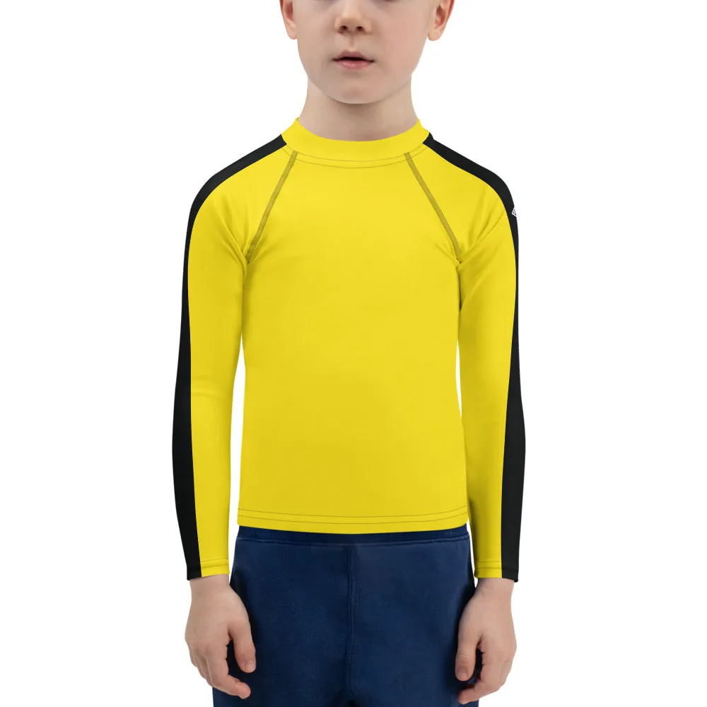 Boys' Rash Guard and Athletic Leggings Set - Legendary Style for Little Fighters