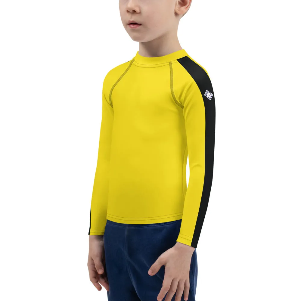 Boys' Rash Guard and Athletic Leggings Set - Legendary Style for Little Fighters