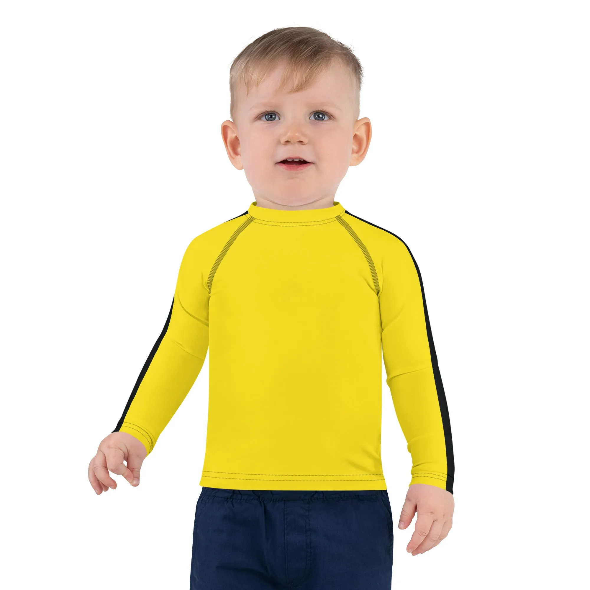 Boys' Rash Guard and Athletic Leggings Set - Legendary Style for Little Fighters