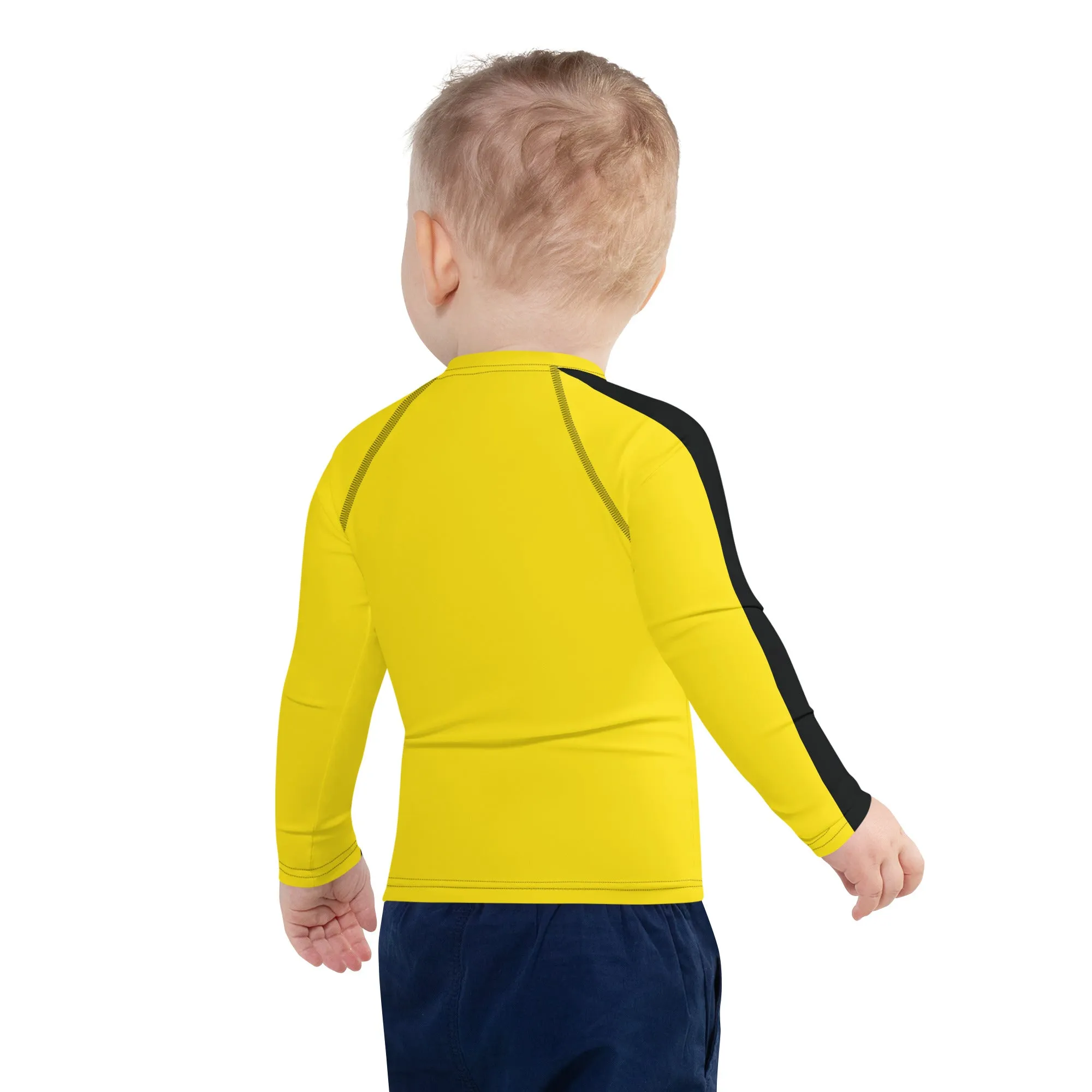 Boys' Rash Guard and Athletic Leggings Set - Legendary Style for Little Fighters