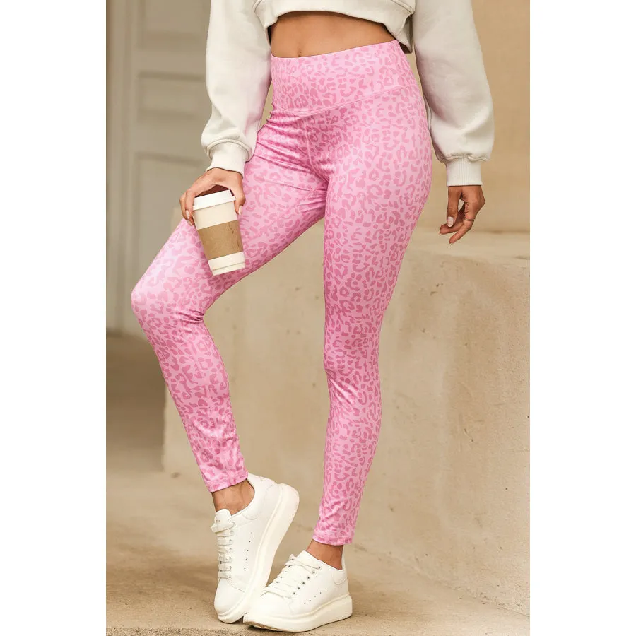 Leopard Print High Waisted Leggings - Shop Now!