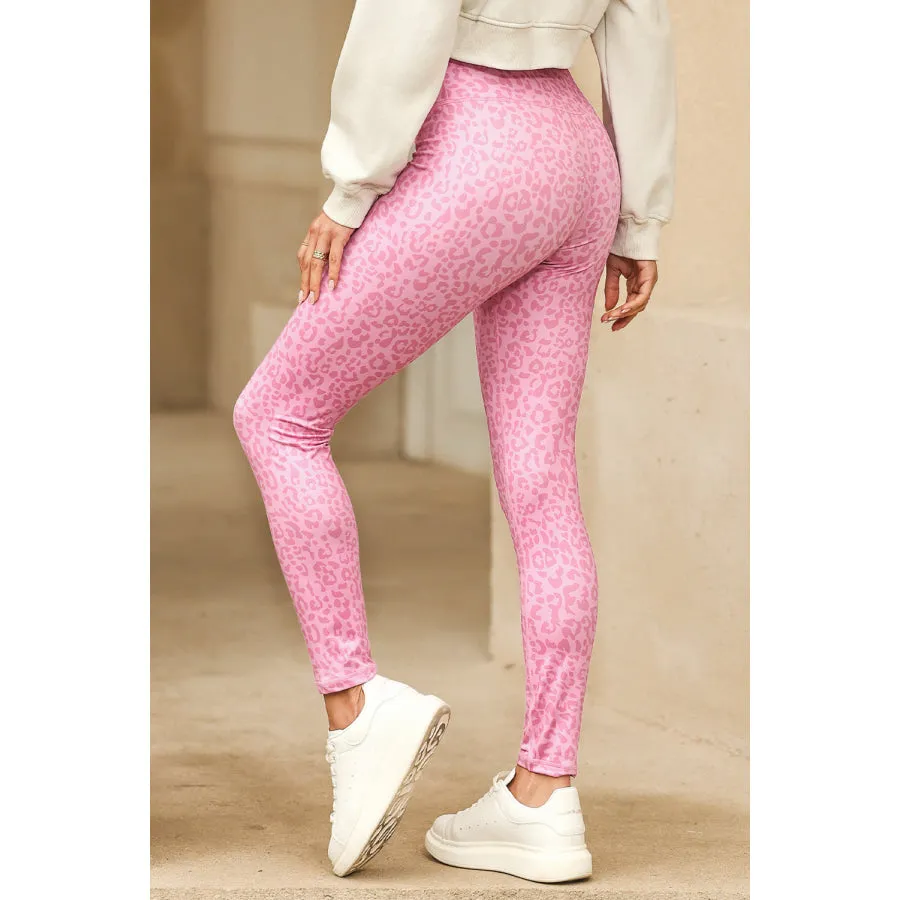 Leopard Print High Waisted Leggings - Shop Now!