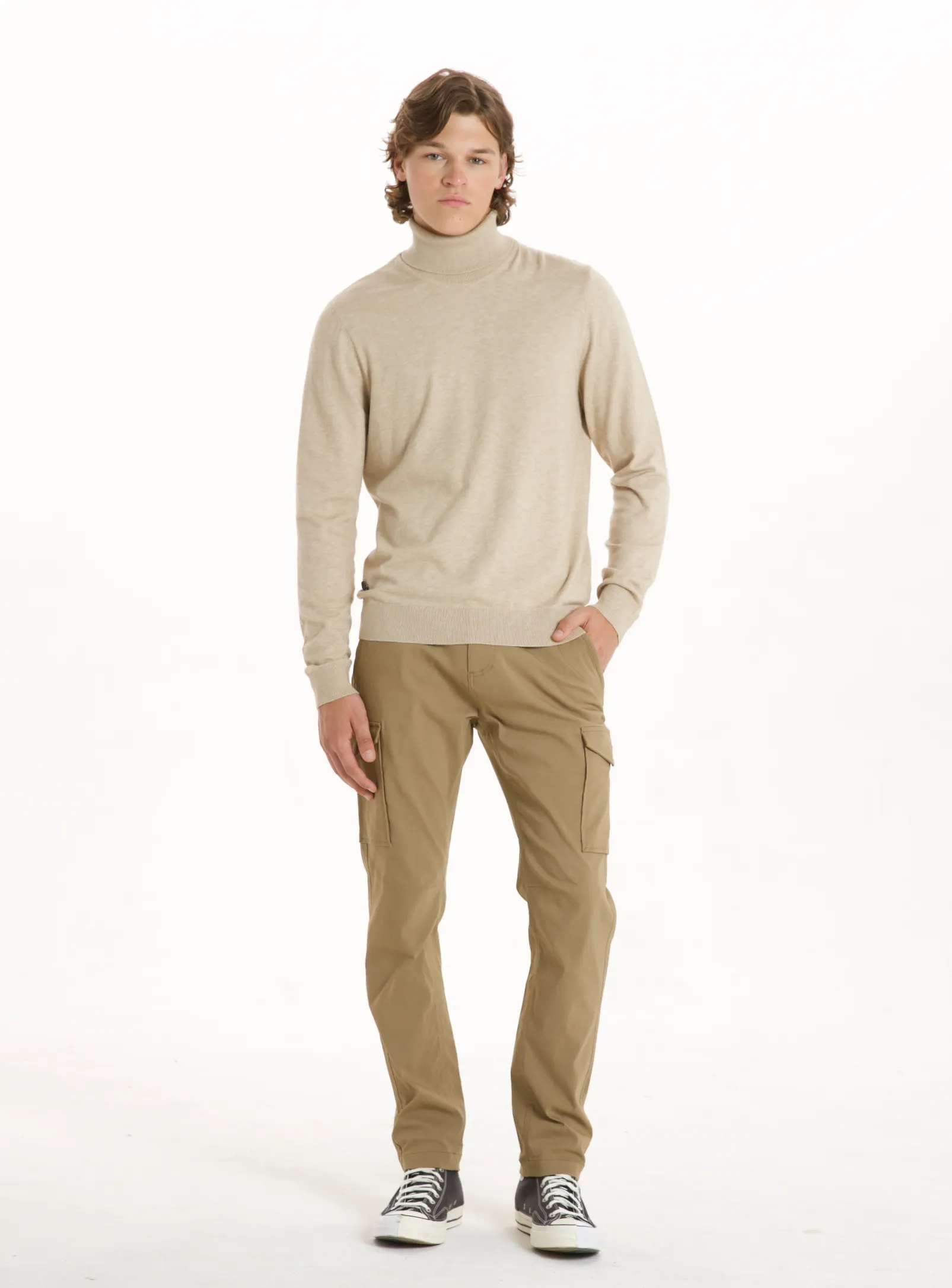 LEVAN Cashmere Turtleneck Sweater - Soft and Stylish!