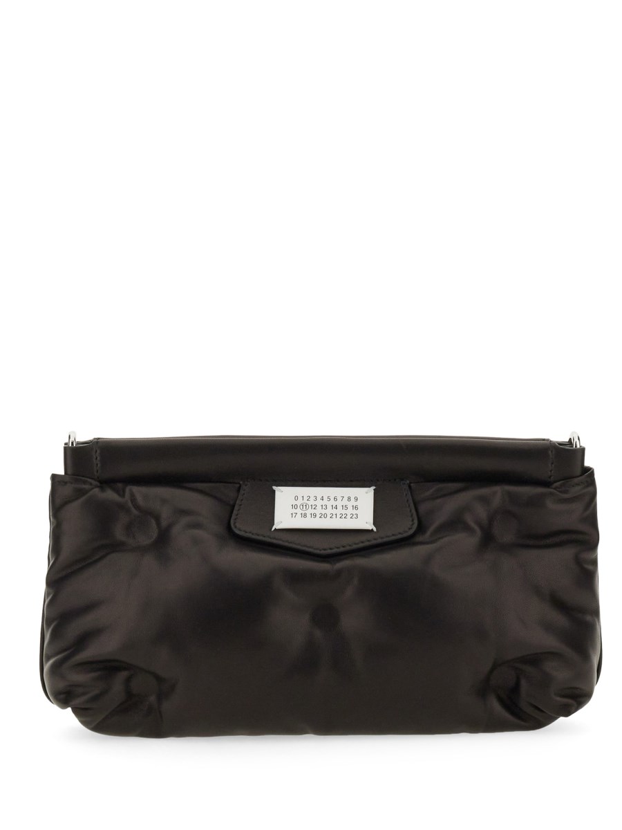 MAISON MARGIELA Red Carpet Leather Glam Slam Bag