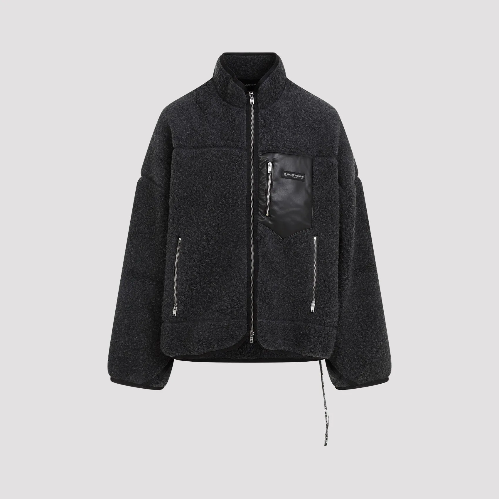 MASTERMIND JAPAN Cashmere Teddy Jacket for Men - FW 2024