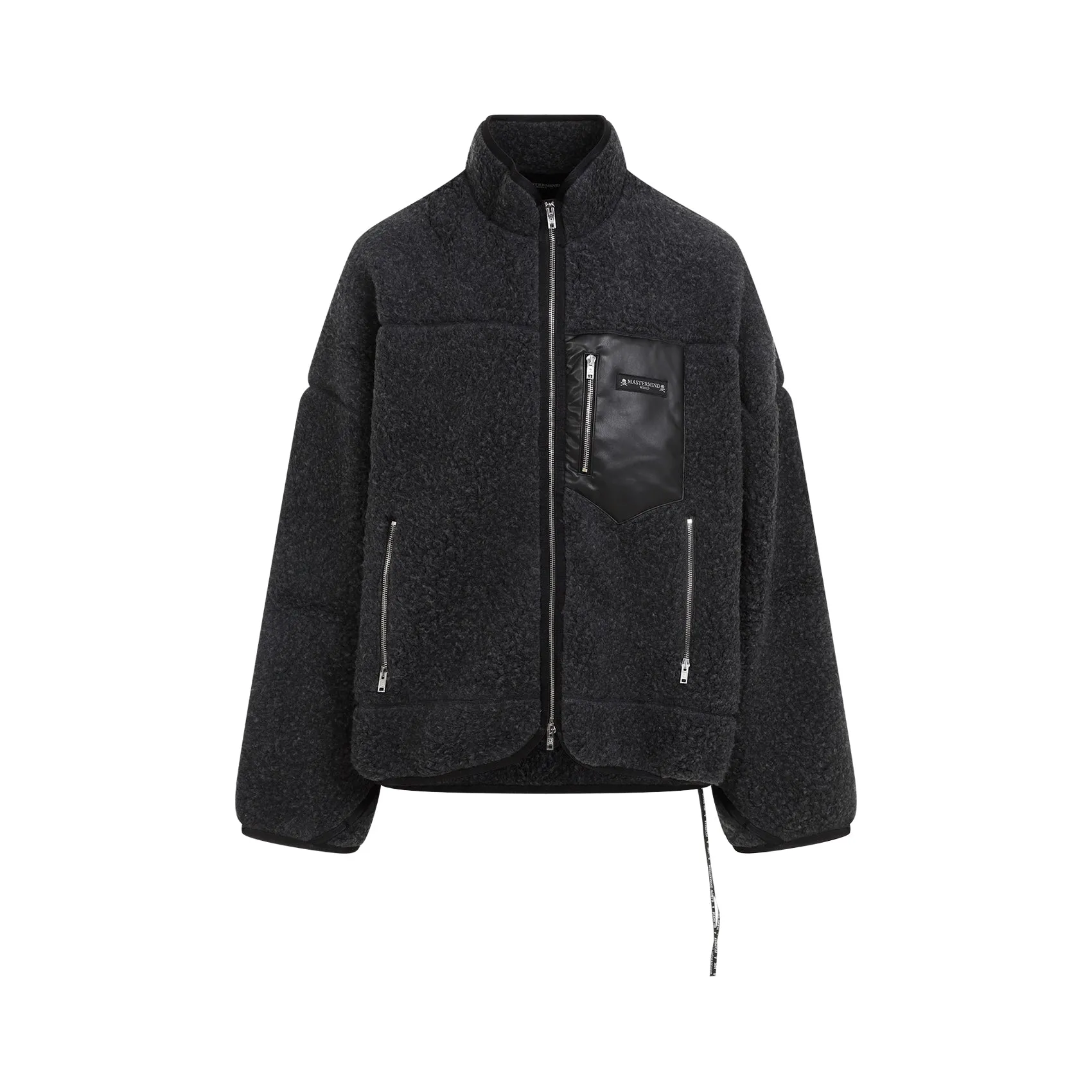 MASTERMIND JAPAN Cashmere Teddy Jacket for Men - FW 2024