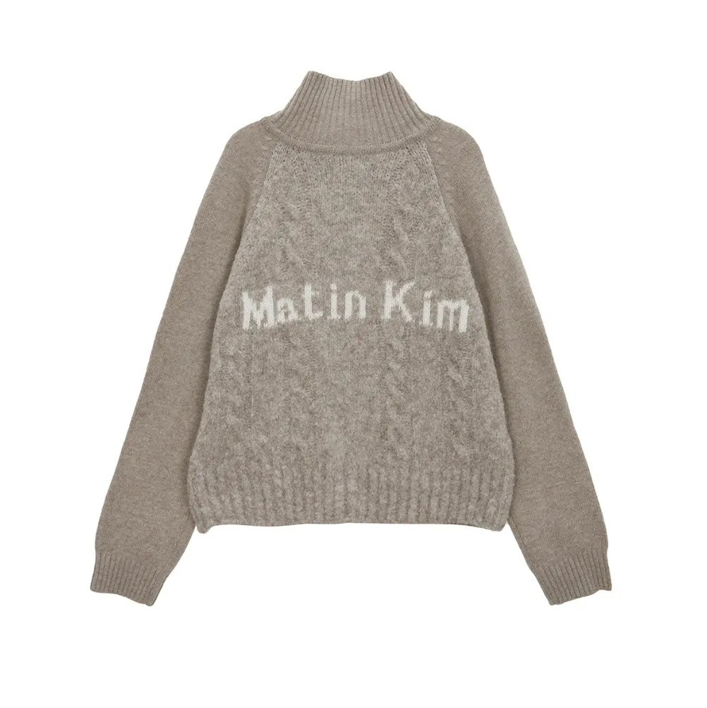 Casual Style Street Style Logo Cardigans by Matin Kim