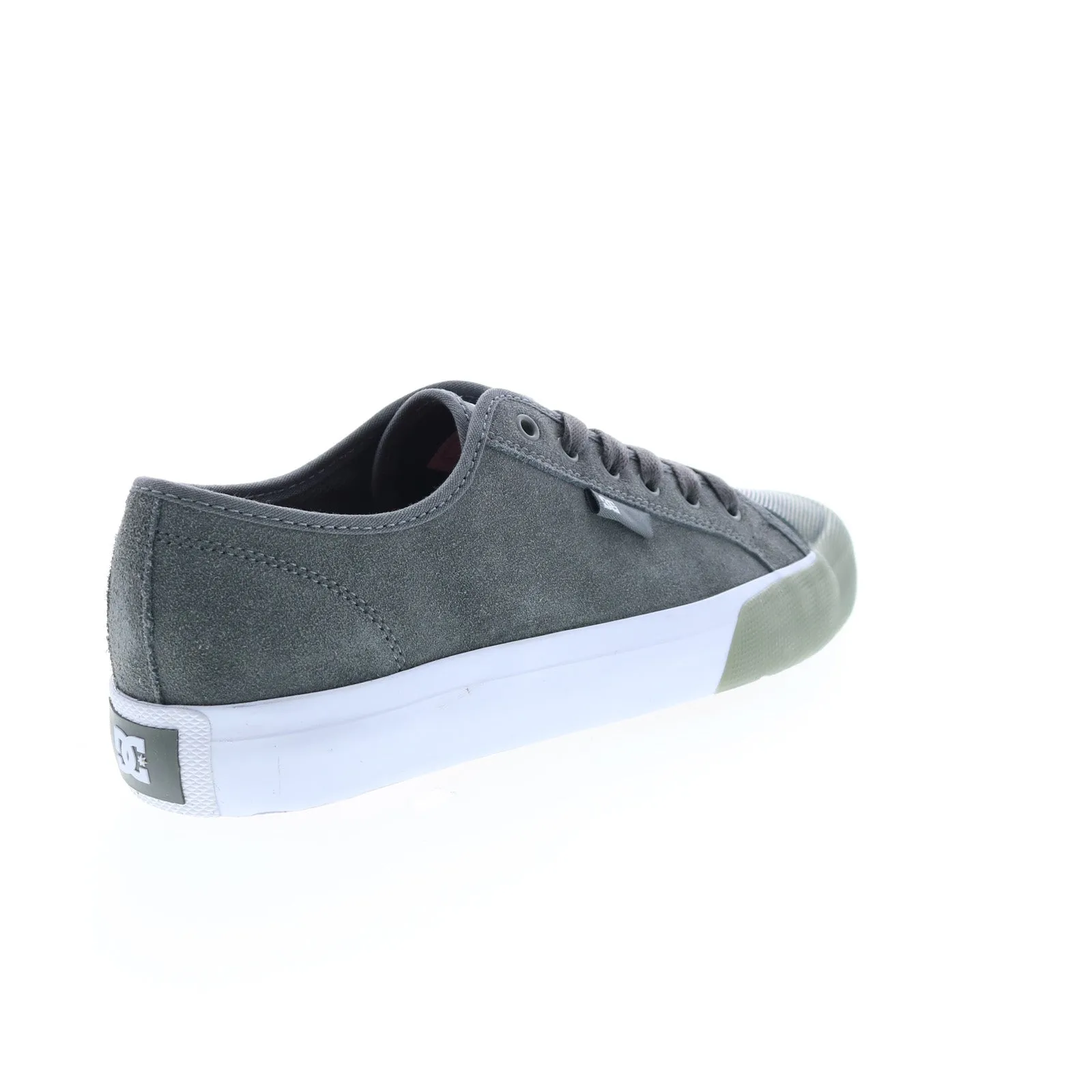 Mens Gray Suede Skate Sneakers ADYS300592-GRY - DC Shoes