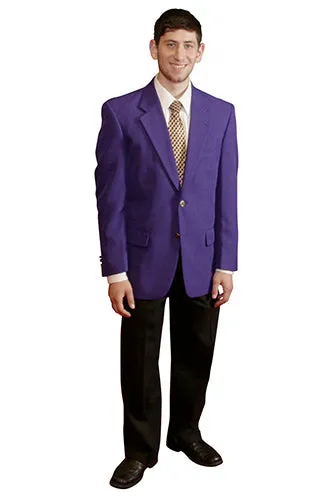 Purple Men's Suit Jacket