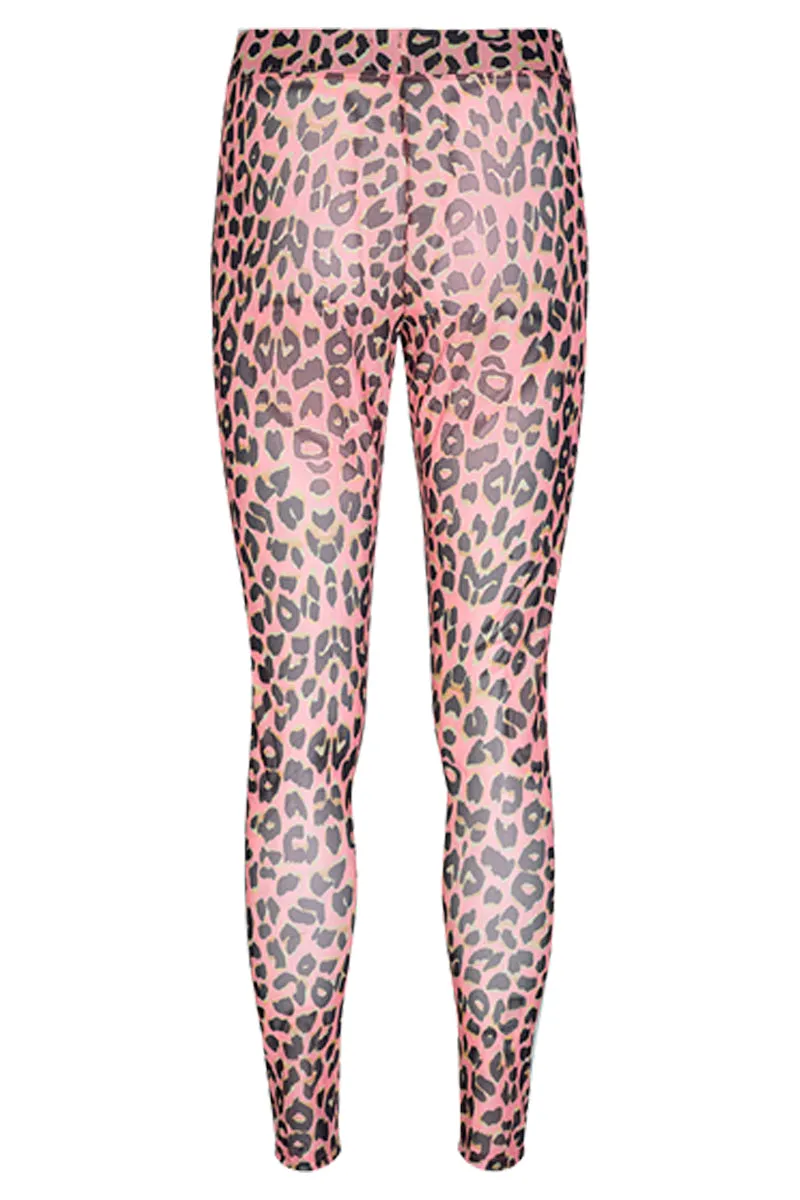 Mesh leggings med print fra Liberté | Nilla Leggings | Rose Leo