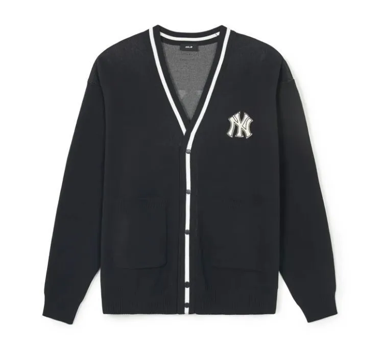 MLB Korea Unisex Street Style Logo Cardigans