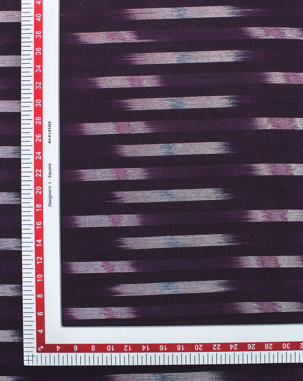 Multicolor Ikat Cotton Fabric