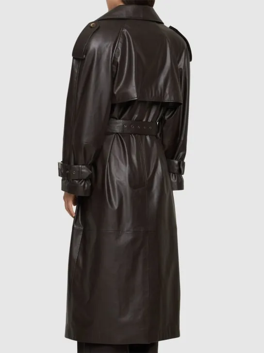 Mvp Wardrobe   Spirit belted long trench coat 