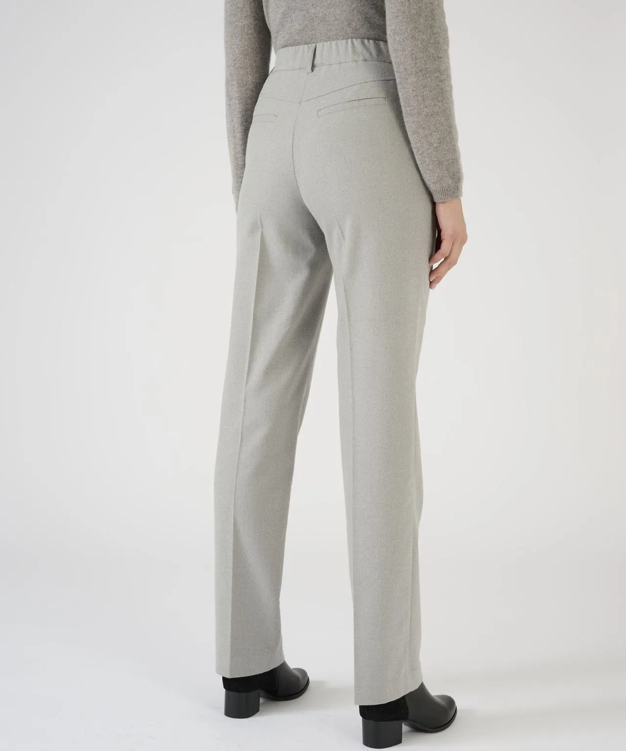 Pocket Detail Narrow Leg Trousers