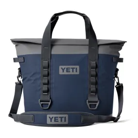 Navy Grey Yeti Hopper M30 Cool Bag 2.0