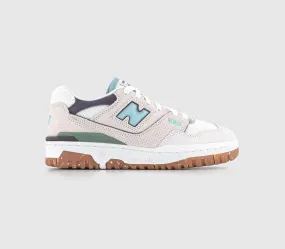 New Balance BB550 Sea Salt Teal Running Shoes