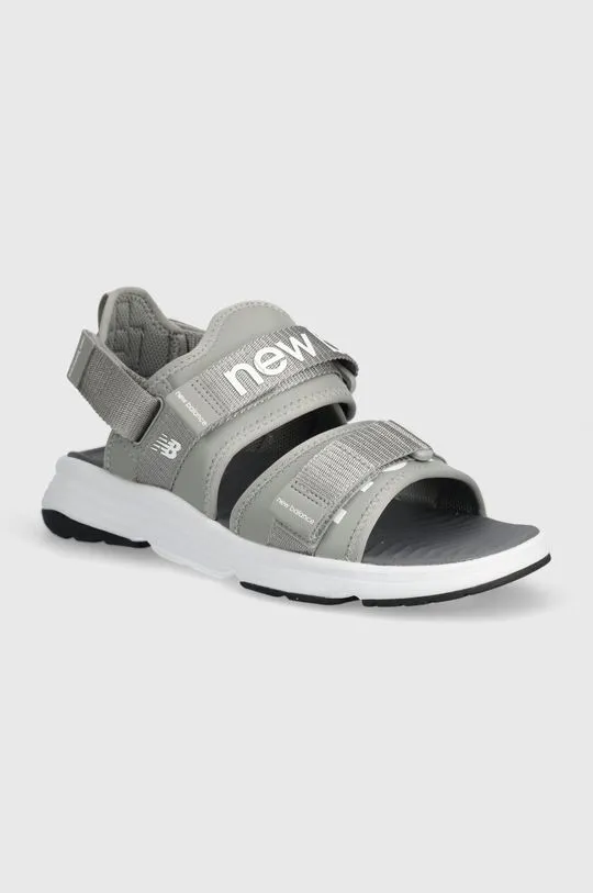 New Balance Gray Men's Sandals SUA750C3