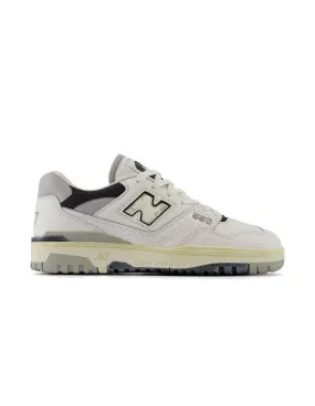 New Balance white and black men's BB550 sneakers