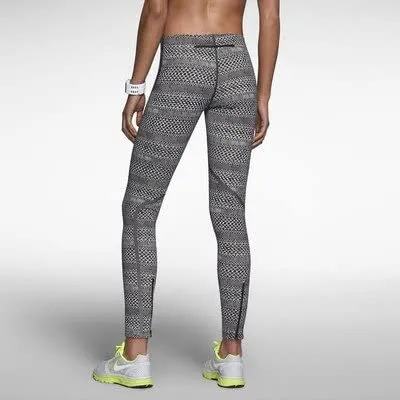 Nike Epic Lux Running Tights 589112 - Black White