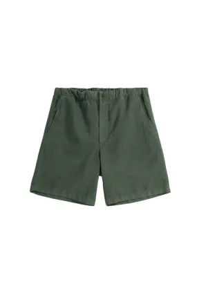 Norse Ezra Green Linen Shorts