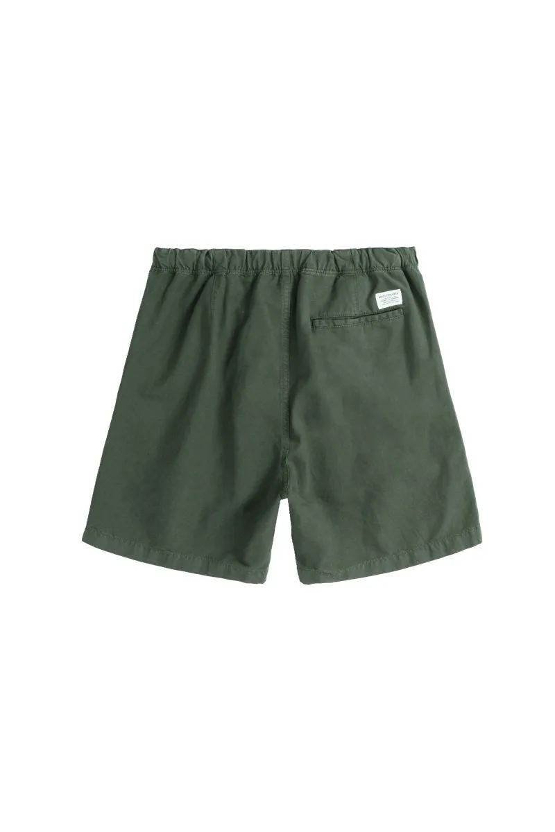 Norse Ezra Green Linen Shorts