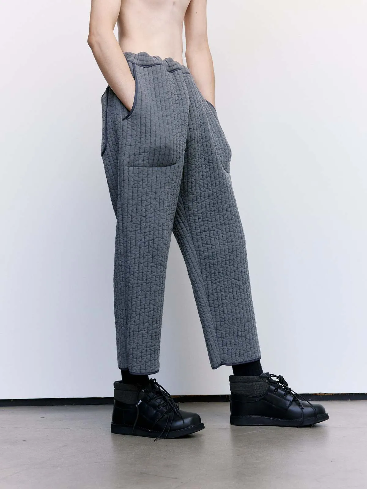 Charcoal Nubi Trousers