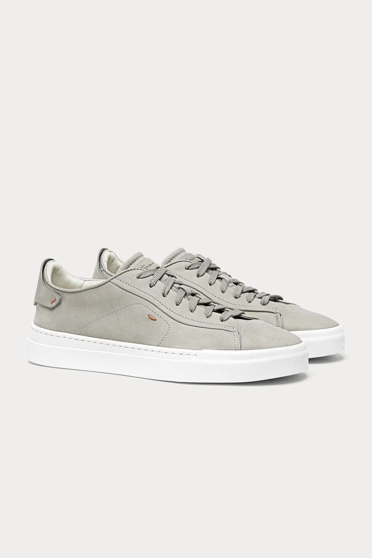 Nubuck Leather Santoni Sneaker Shoe