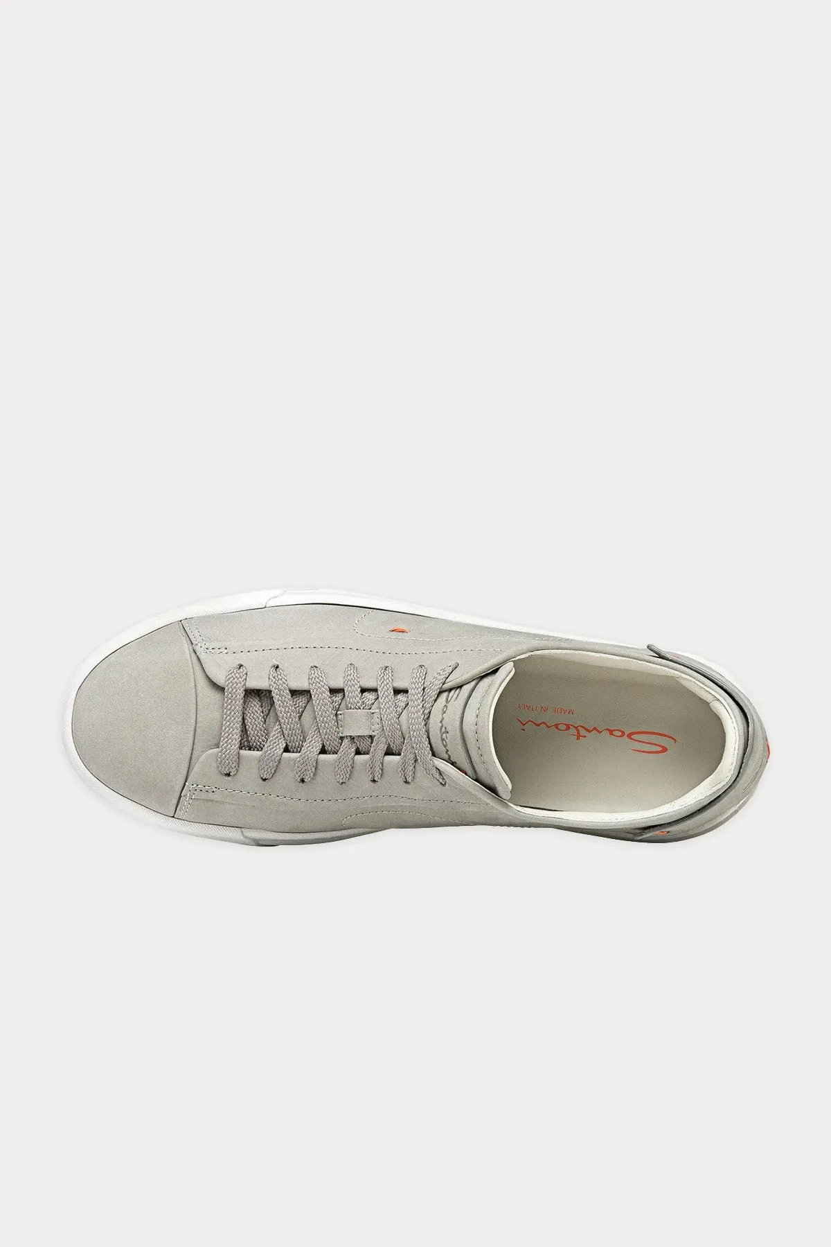 Nubuck Leather Santoni Sneaker Shoe