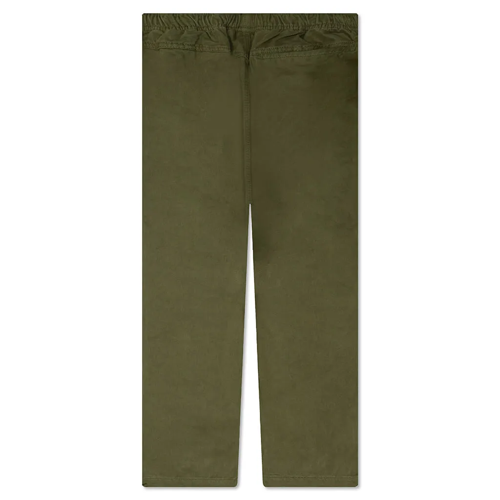 Olive Beach Pants - Brushed