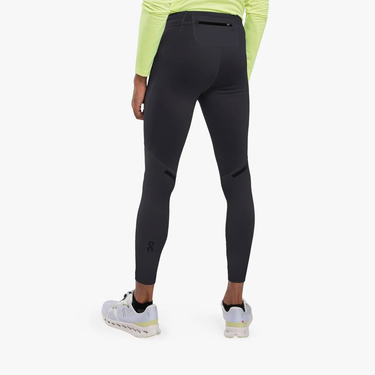 Performance Winter Tights for Men - Black: Running Gear