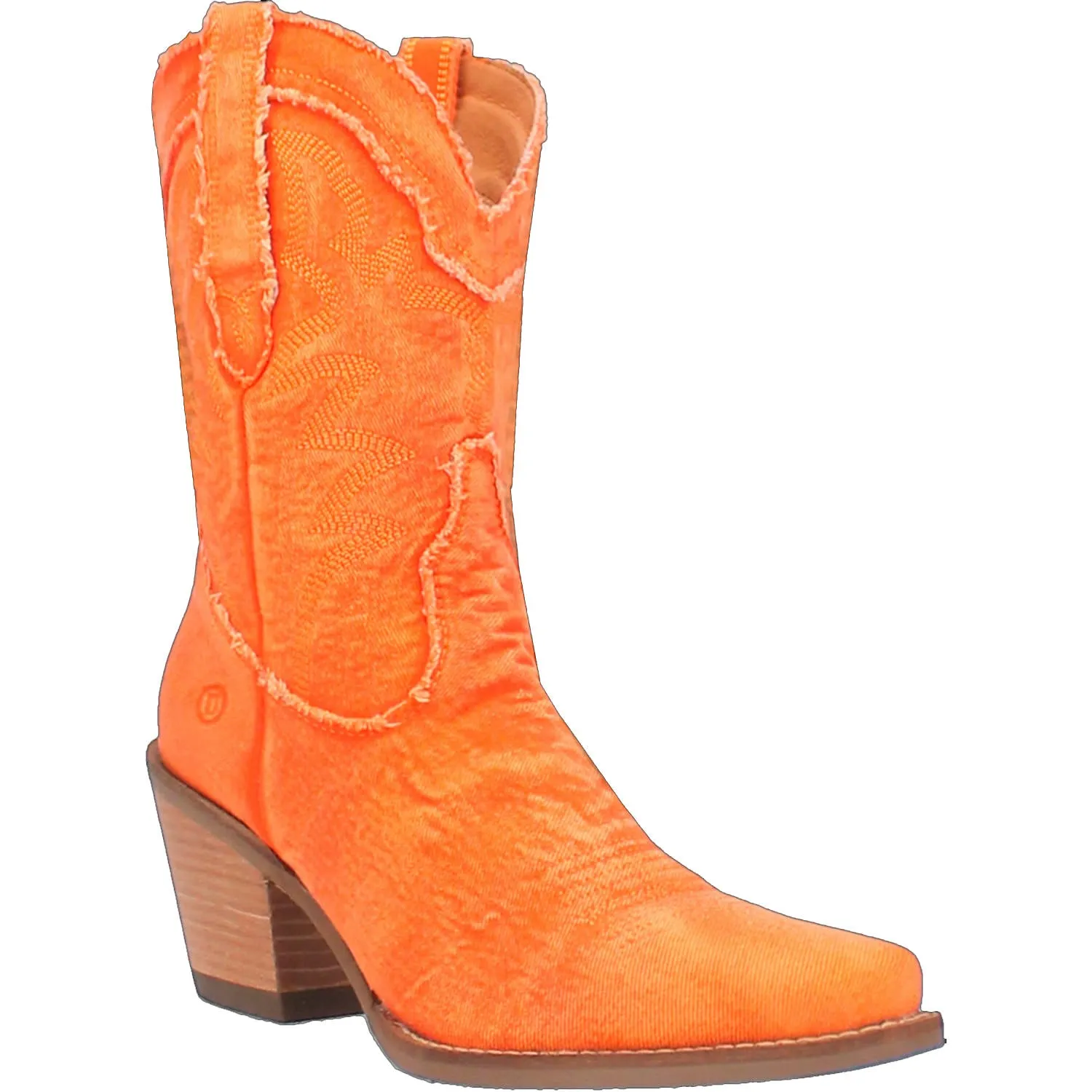 Dingo Y'all Need Dolly Cowboy Bootie Orange Online Exclusive Preorder