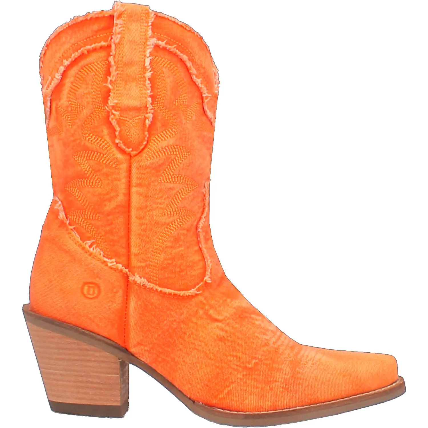 Dingo Y'all Need Dolly Cowboy Bootie Orange Online Exclusive Preorder