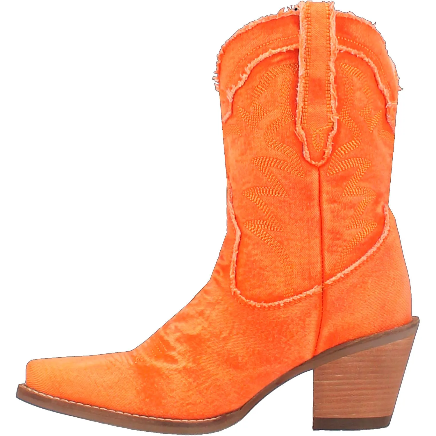 Dingo Y'all Need Dolly Cowboy Bootie Orange Online Exclusive Preorder