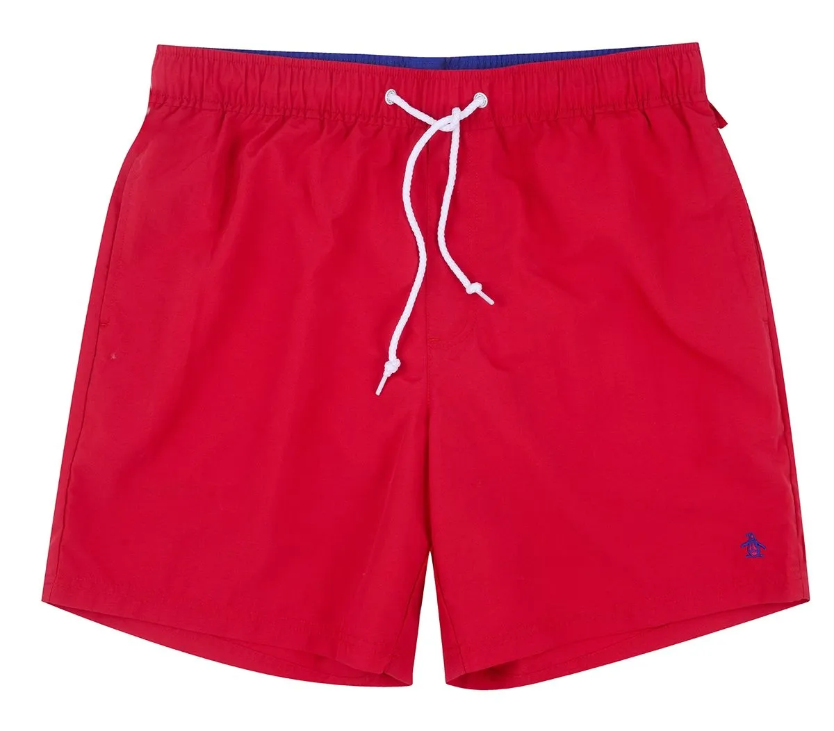 Original Penguin Lipstick Red Quick Dry Daddy Swim Shorts