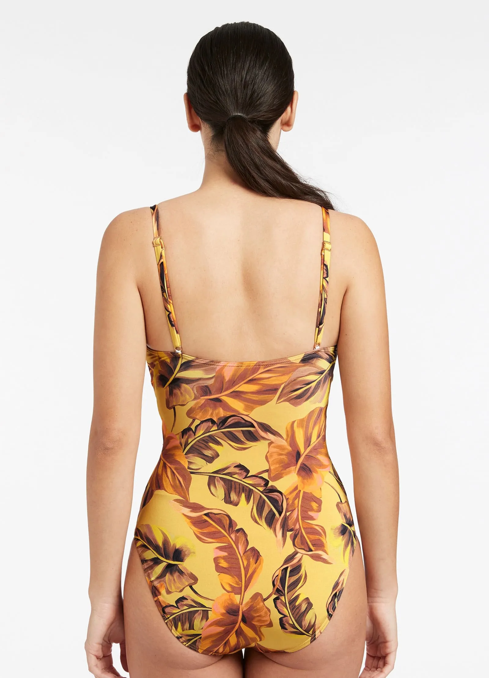 Palmas Citrus Tank One Piece Swimsuit