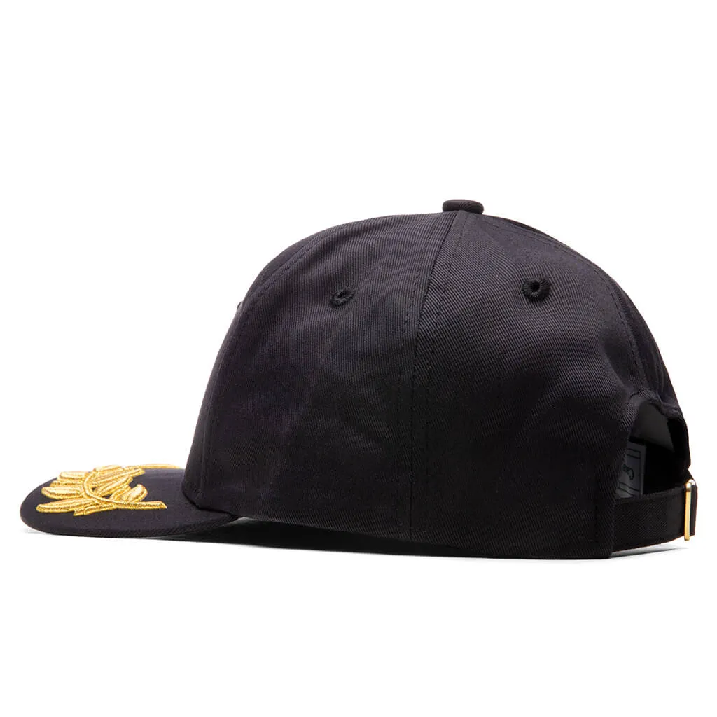 Black Par Avion Laurel Cap