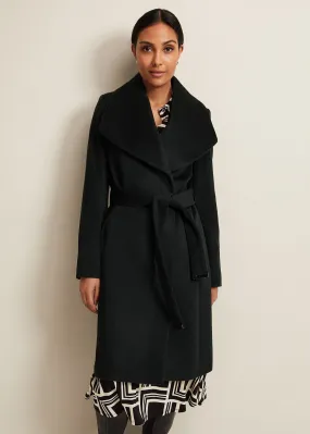 Ann Demeulemeester Tailored Wool & Cashmere Coat