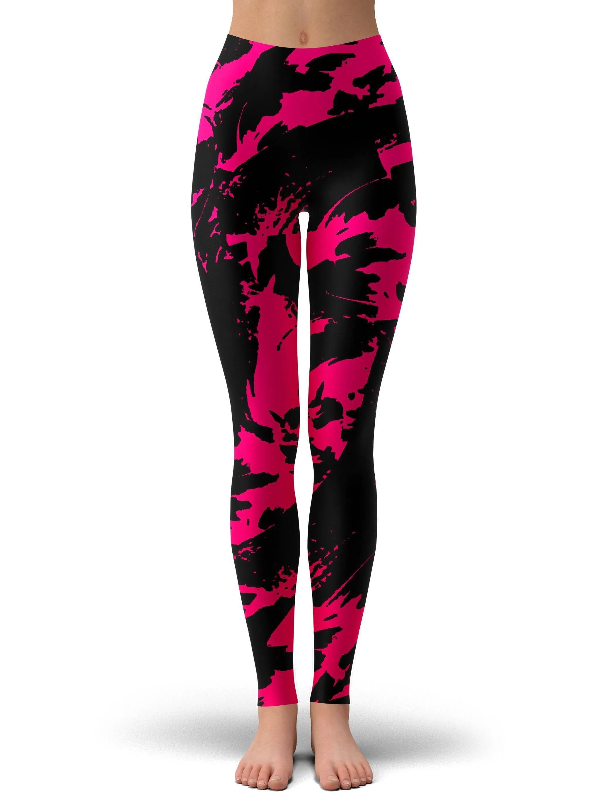 Rose Swirl Leggings