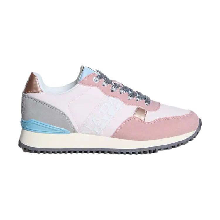 Pink Women's Lace-Up Sneakers by Napapijri S4ASTRA01