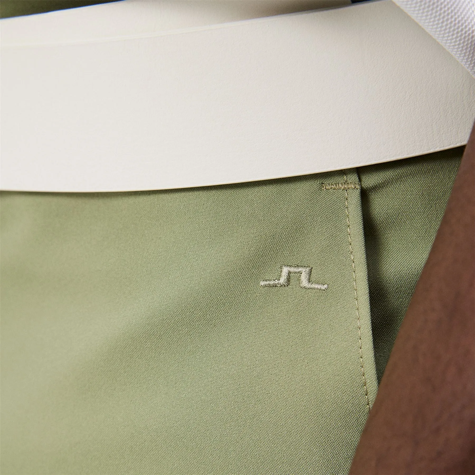 Poly Stretch Golf Shorts Oil Green SS24.