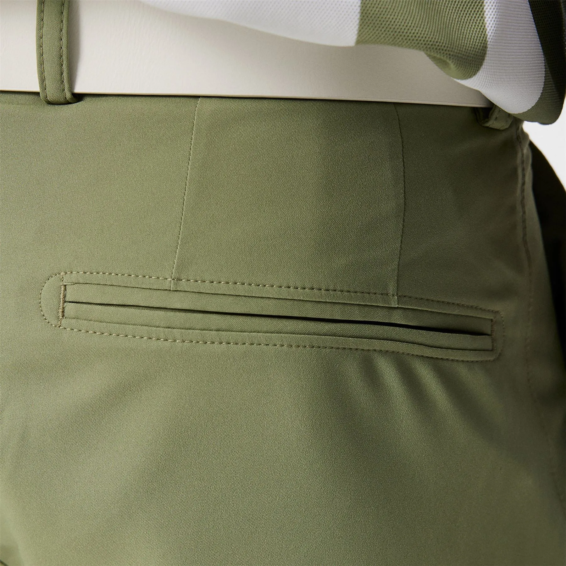 Poly Stretch Golf Shorts Oil Green SS24.