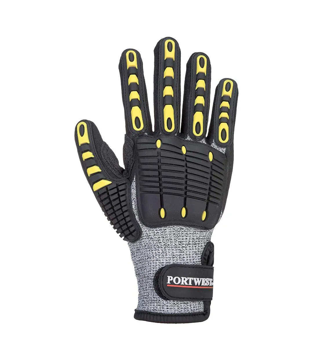 Portwest Unisex a772 Impact Cut Resistant Glove XXL Grey/Black