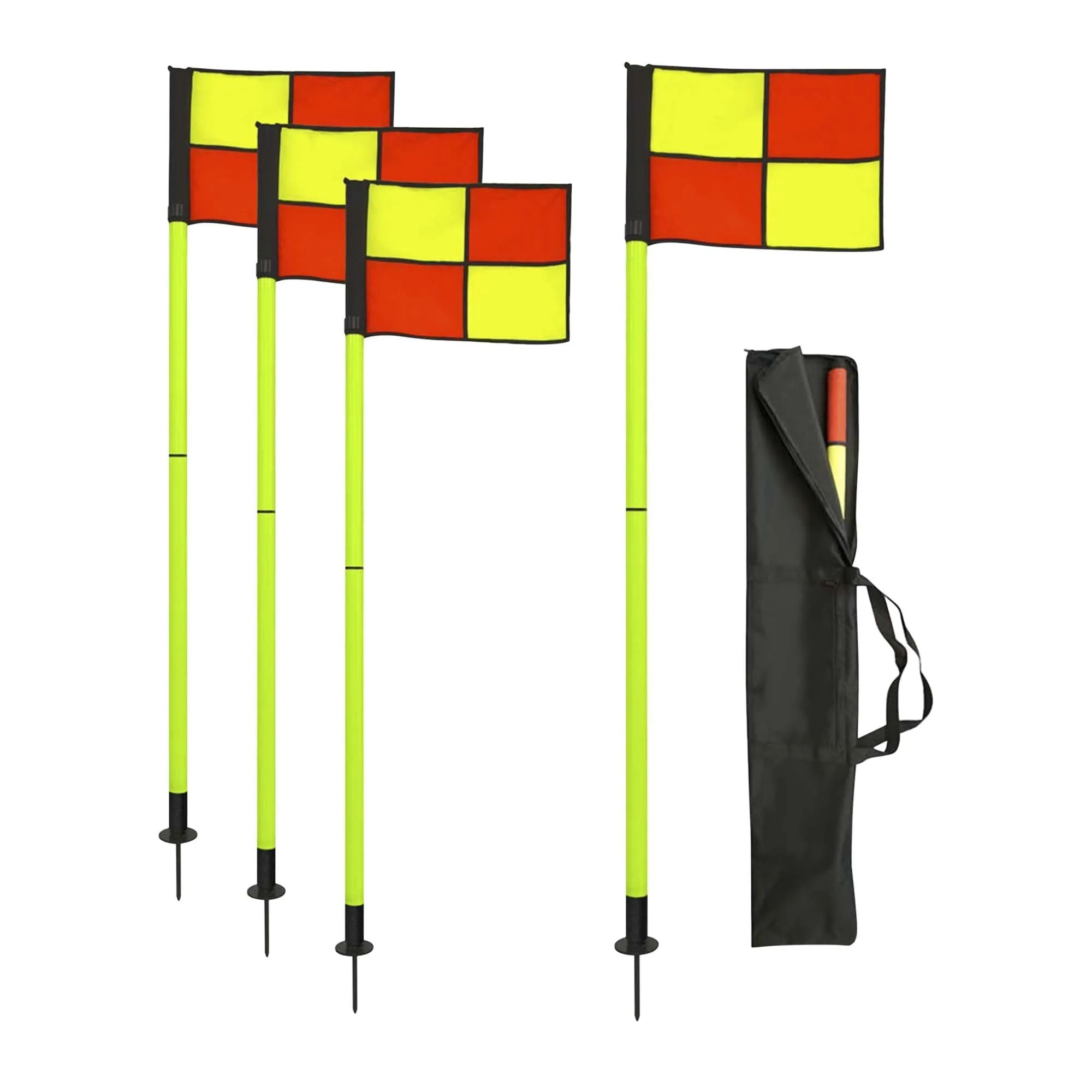 Pro Line 4-Piece Corner Flag Set