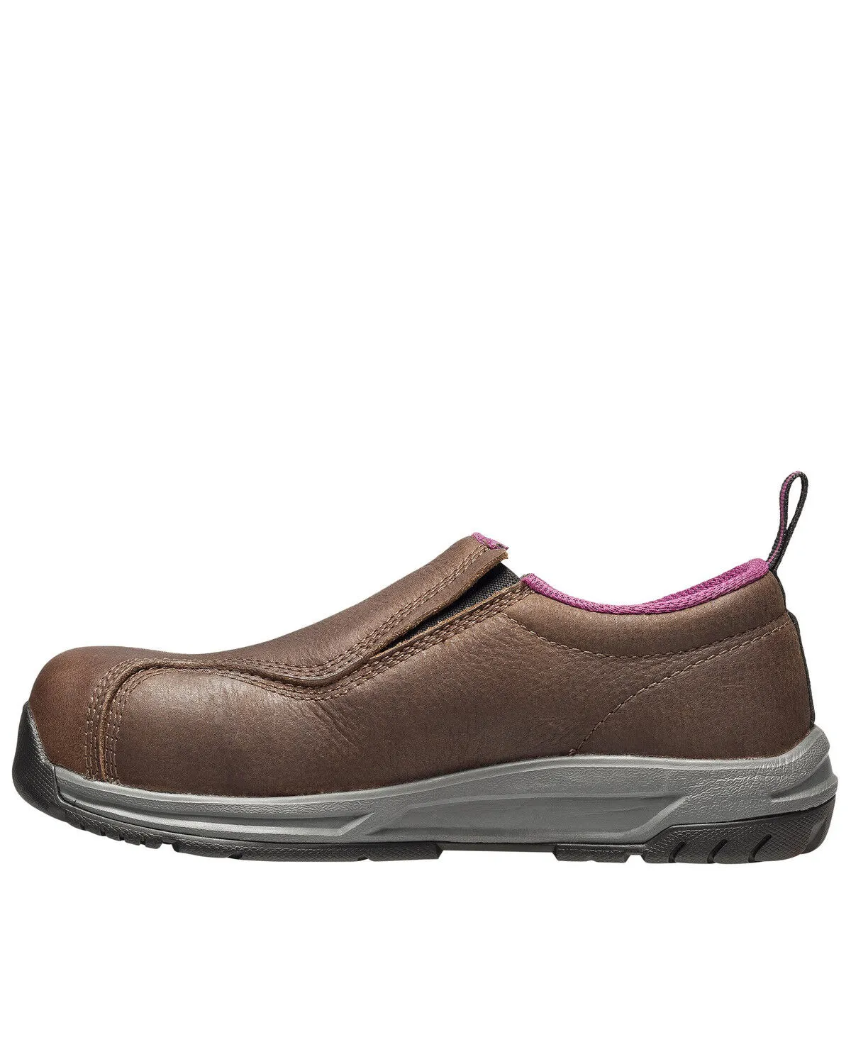 Nautilus women's slip-on work shoes with composite toe