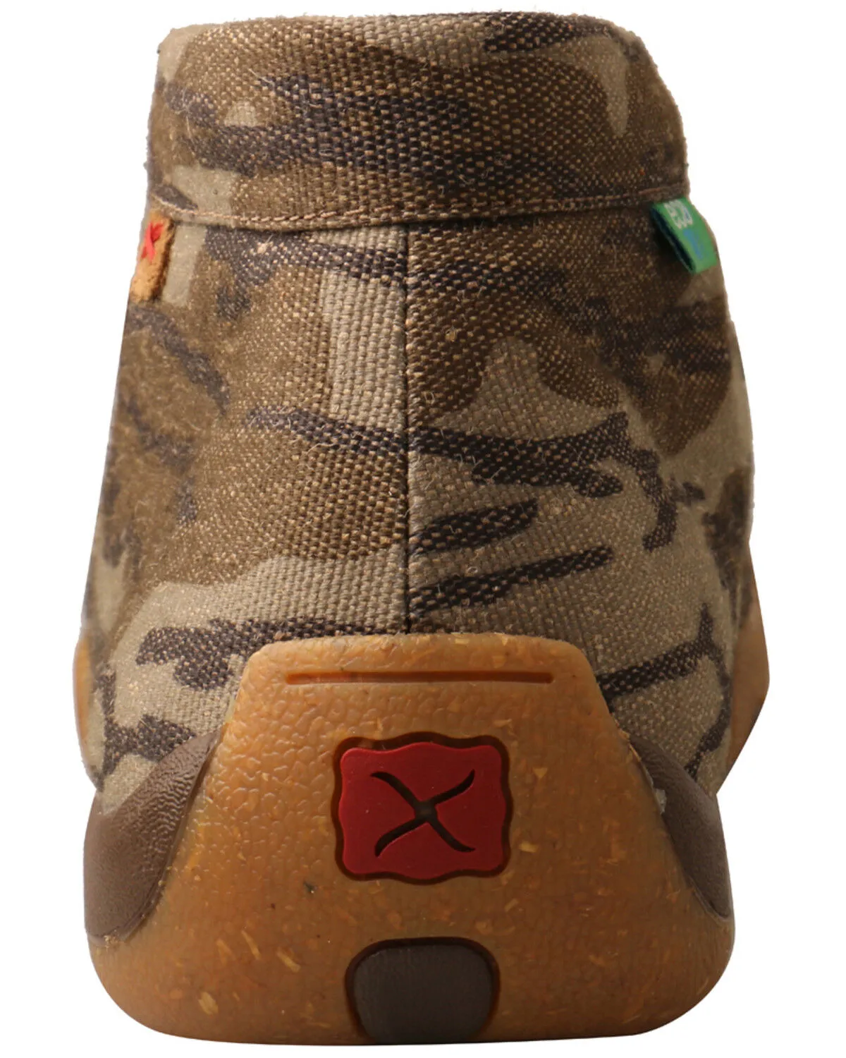 Twisted X men's mossy oak original bottomland driving shoes with moc toe